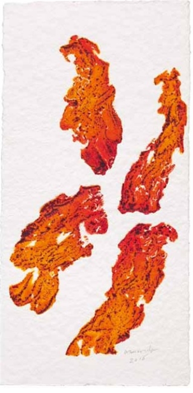 Vier rote Blätter (uitverkocht)